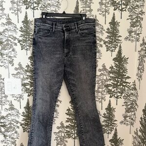 MOTHER Black Denim Jeans